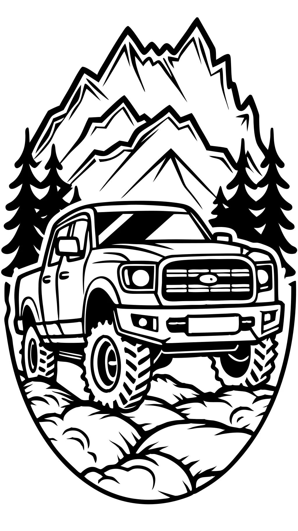 coloriages Ford Raptor